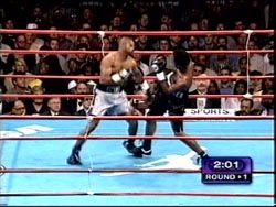 Roy Jones bestraft Richard Hall